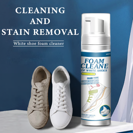 Universal Portable No-Rinse Foam Cleaner for Shoes
